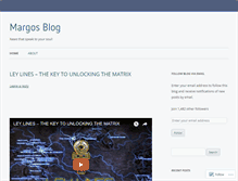 Tablet Screenshot of margosblog.com